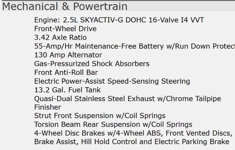 Mazda MAZDA3 Select 2021