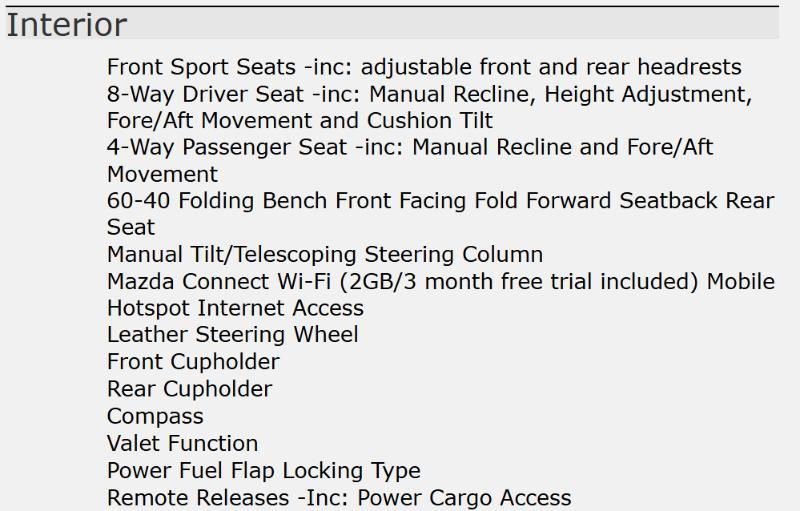 Mazda MAZDA3 Select 2021