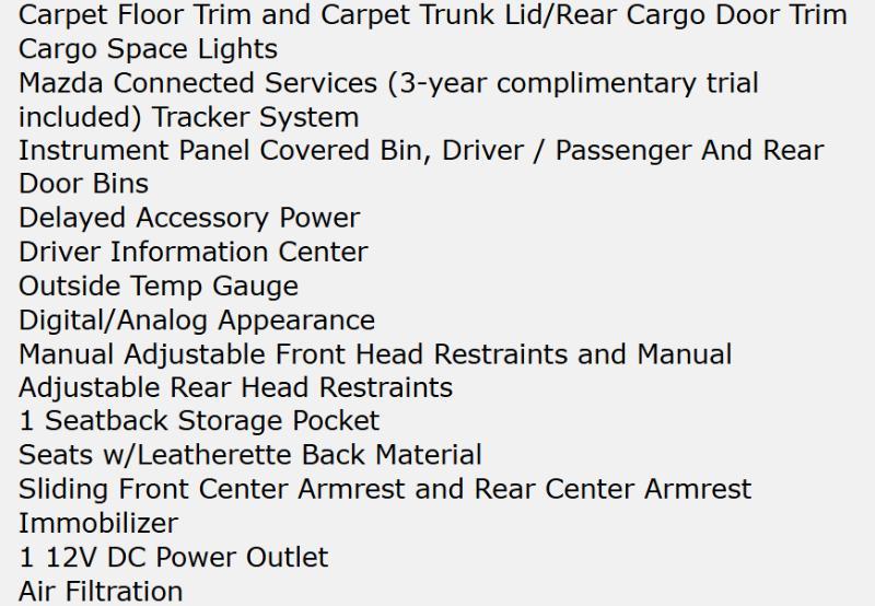 Mazda MAZDA3 Select 2021