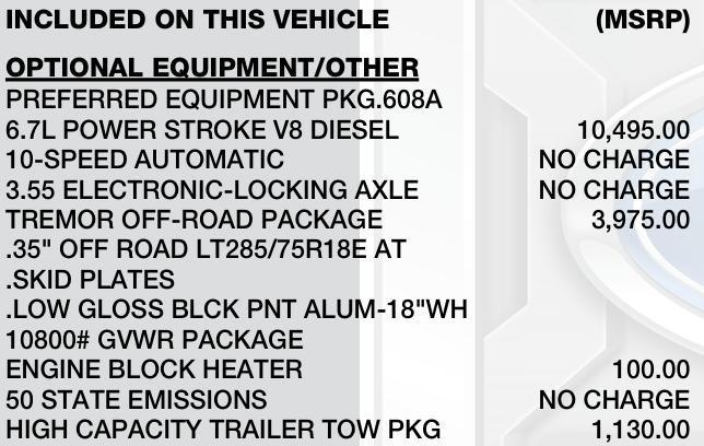 Ford F-250 SD Lariat Crew Cab 4WD 2020