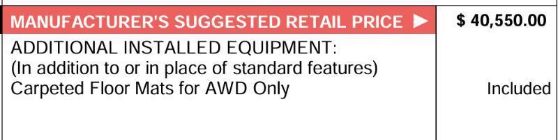 Kia Stinger GT AWD 2018