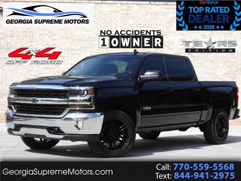 2018 Chevrolet Silverado 1500 LT Crew Cab 4WD Texas Edition