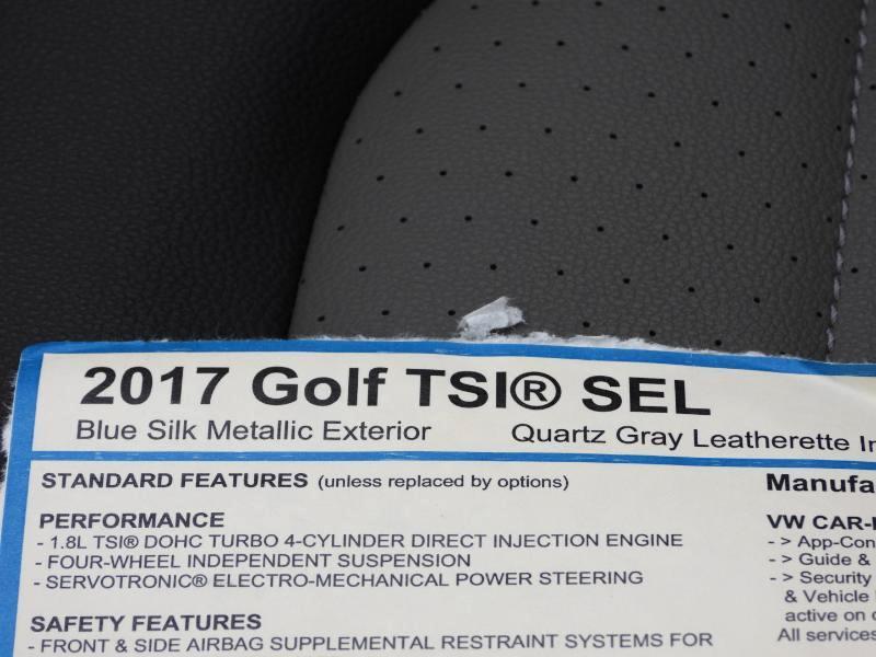 Volkswagen Golf TSI SEL 6A 2017