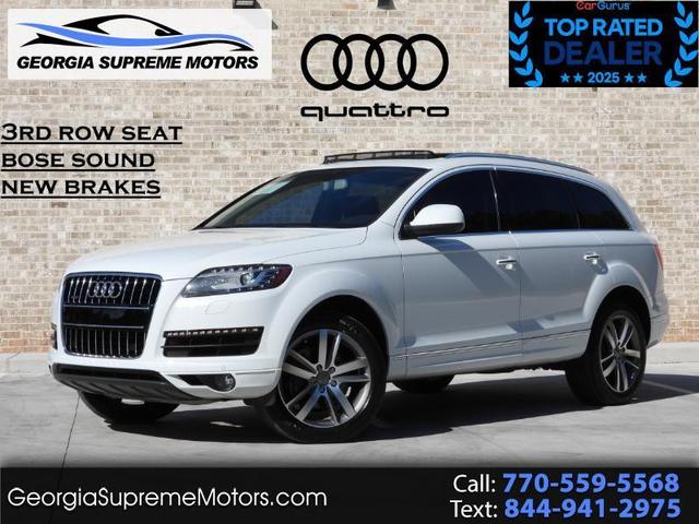 White 2015 Audi Q7 3.0T quattro Premium Plus SUV / Crossover All-Wheel Drive Automatic