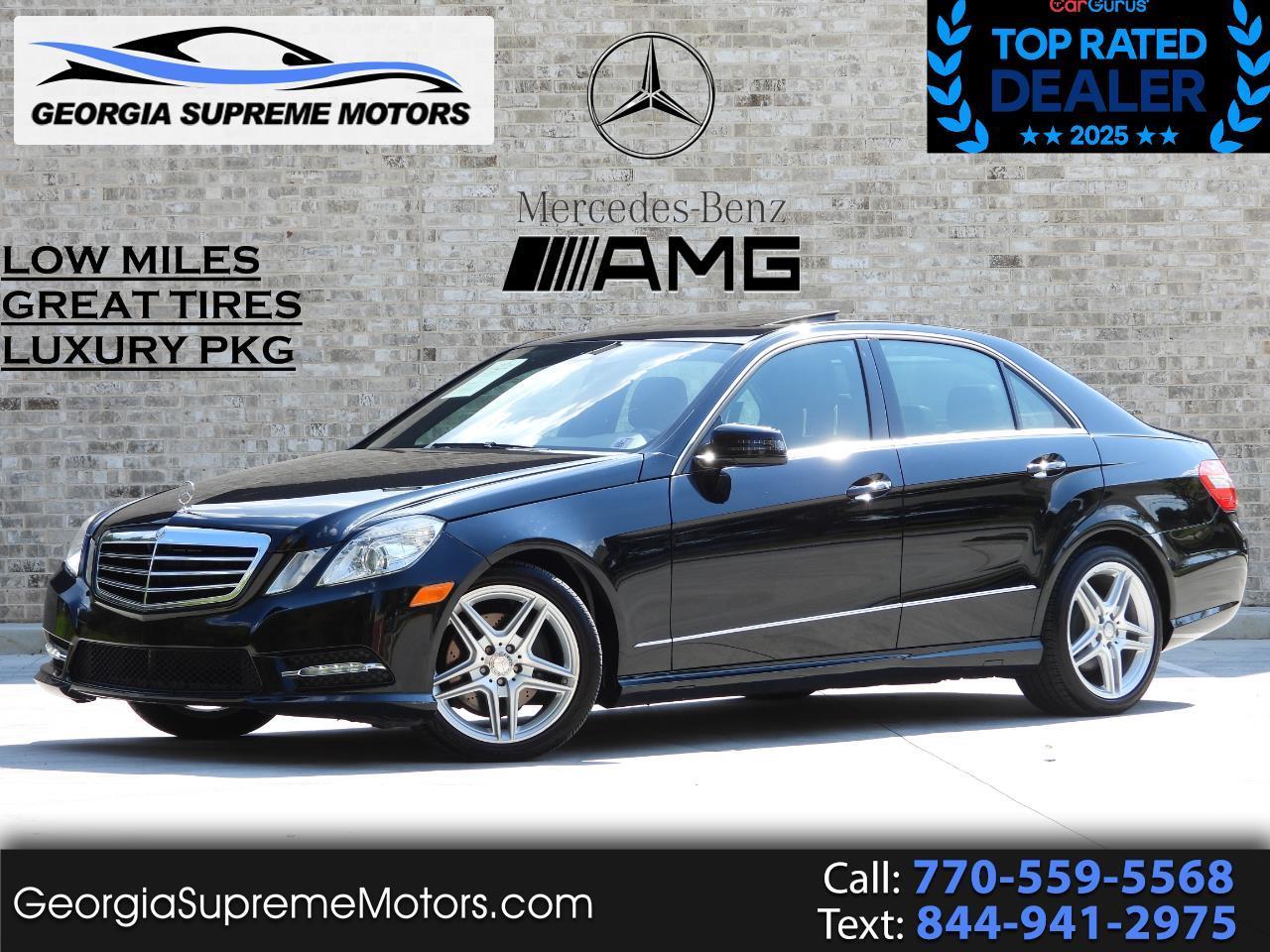 2013 Mercedes-Benz E-Class E350 Sport Sedan