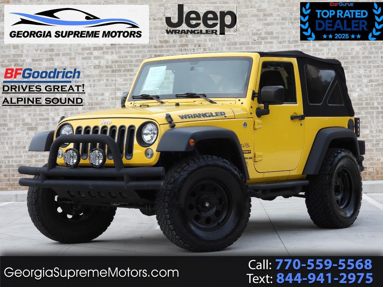 2015 Jeep Wrangler Sport 4WD