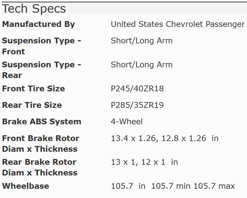 Chevrolet Corvette Coupe LT3 2008