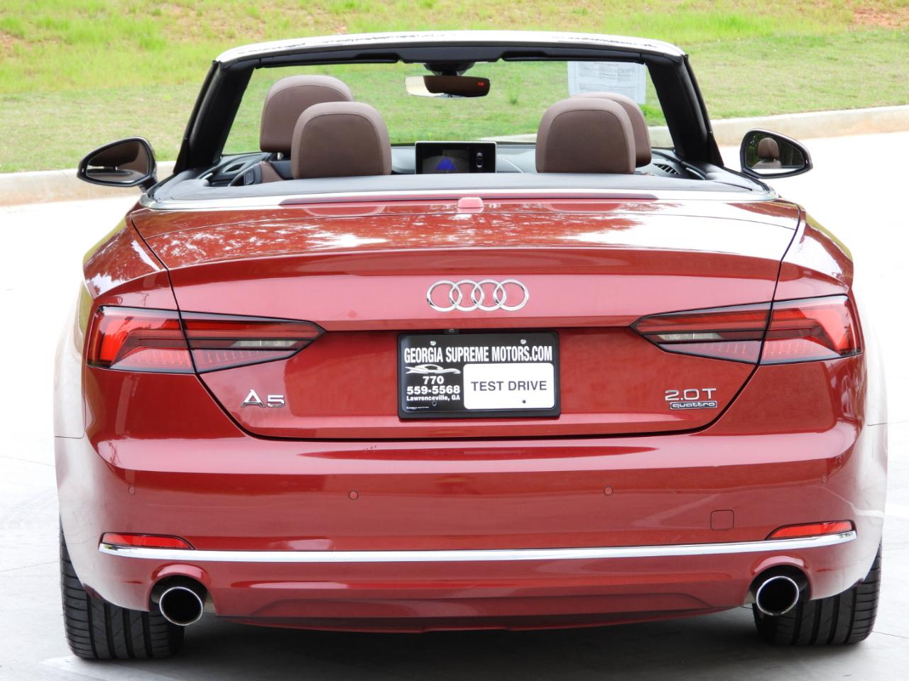 Audi A5 Premium Plus Cabriolet quattro 7A 2018