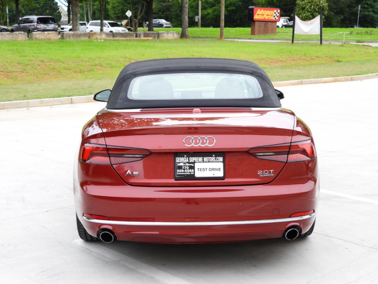 Audi A5 Premium Plus Cabriolet quattro 7A 2018
