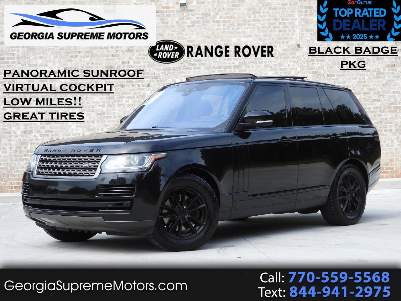 2017 Land Rover Range Rover Td6