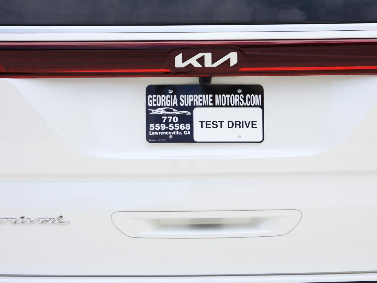 Kia Carnival LX Seat Package 2022