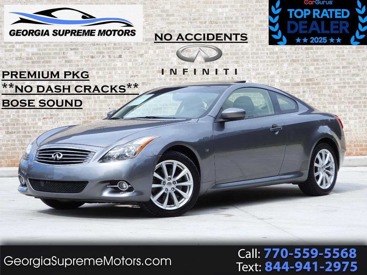 2014 Infiniti Q60 Coupe AWD