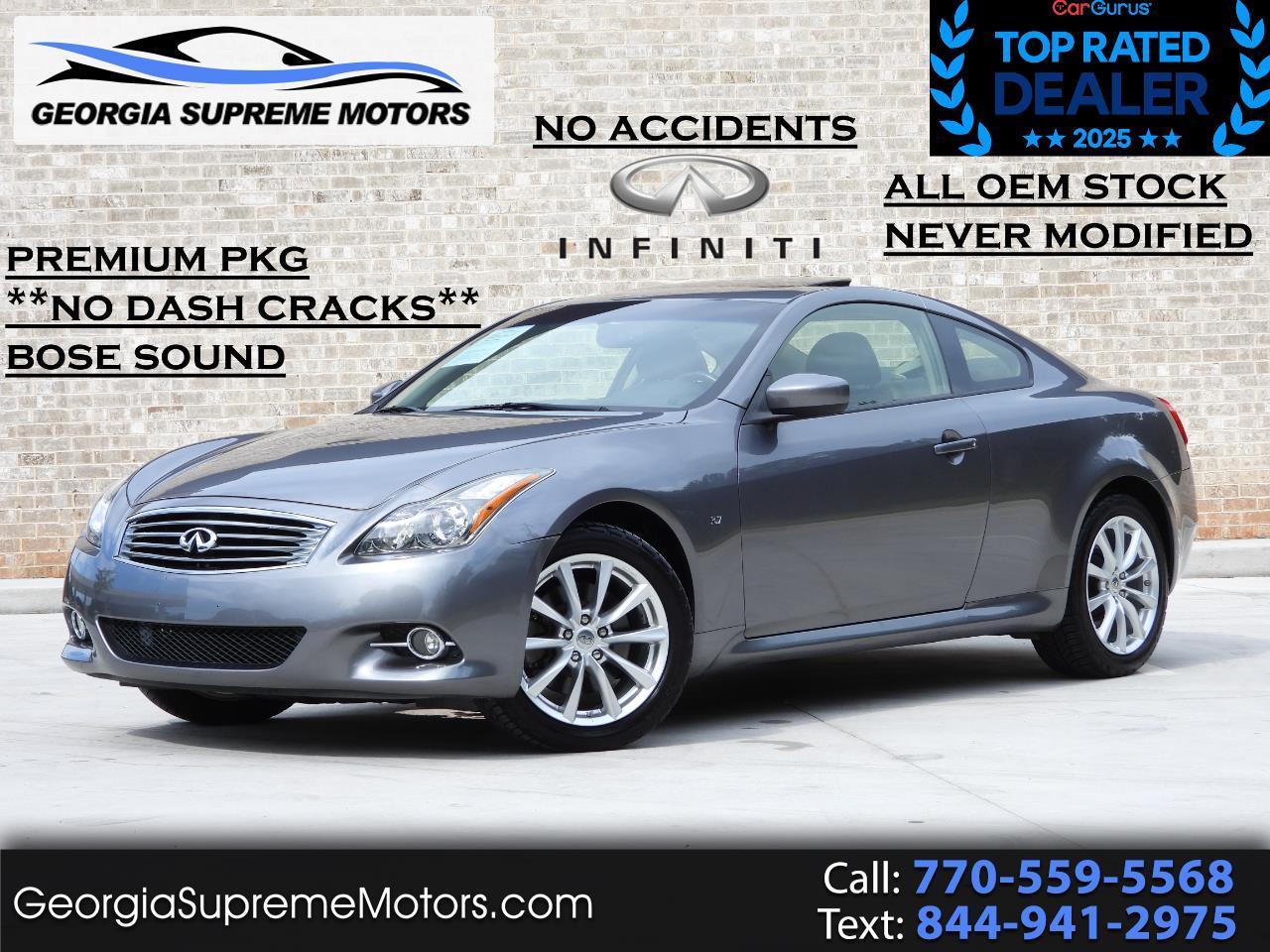 Infiniti Q60 Coupe AWD 2014
