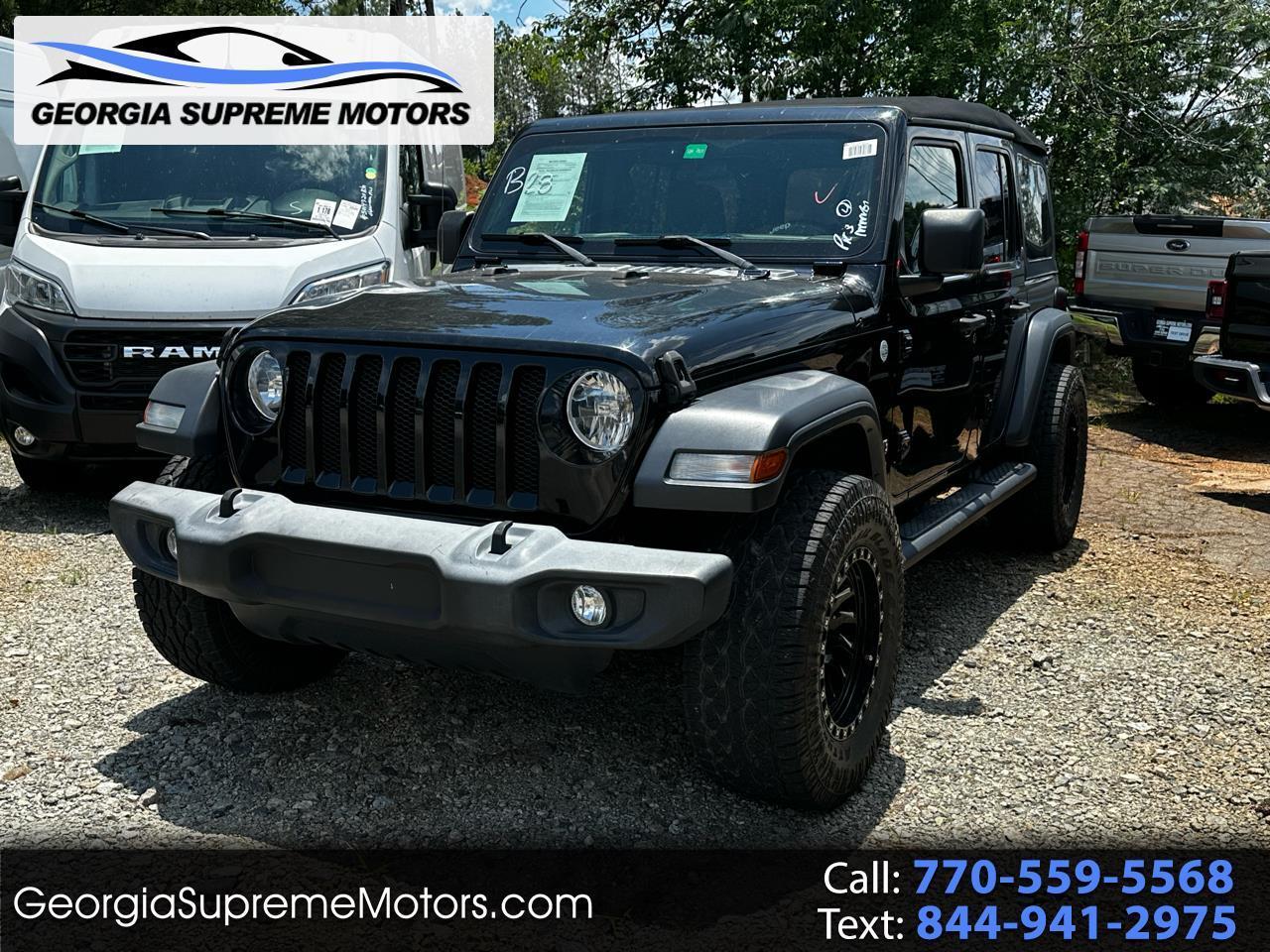 Jeep Wrangler Unlimited Sport 2019