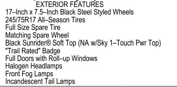 Jeep Wrangler Unlimited Sport 2019