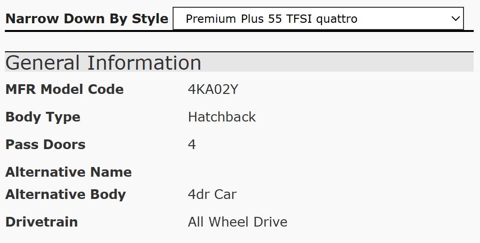 Audi A7 3.0 TFSI Premium Plus quattro 2019