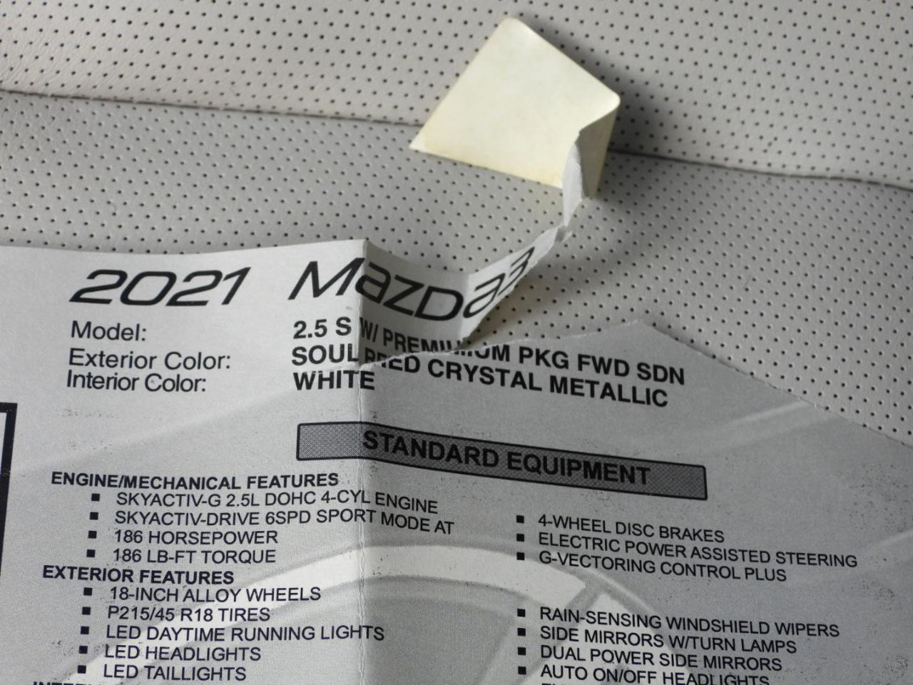 Mazda MAZDA3 Preferred 2021