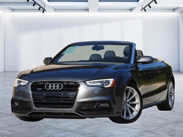 Gray 2017 Audi A5 Convertible All-Wheel Drive Automatic