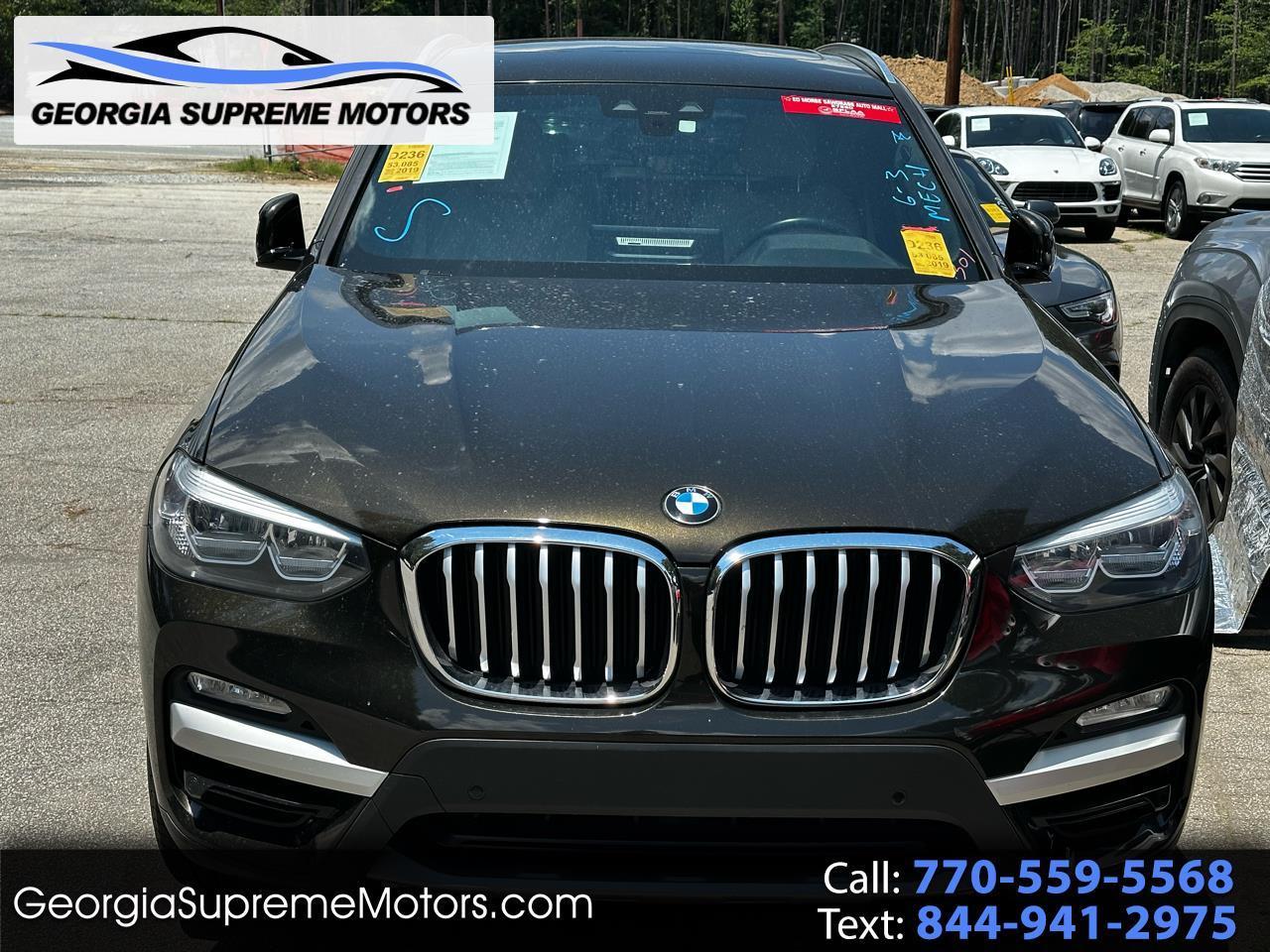 2019 BMW X3 sDrive30i
