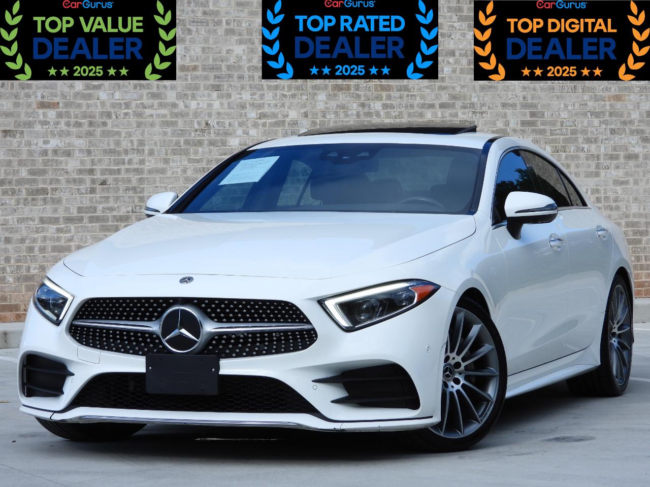 White 2019 Mercedes-Benz CLS Sedan Rear-Wheel Drive Automatic