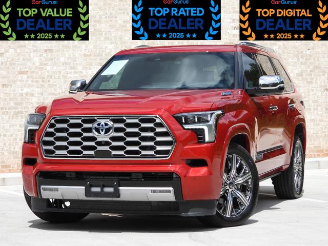 Supersonic Red 2023 Toyota Sequoia SUV / Crossover Four-Wheel Drive Automatic