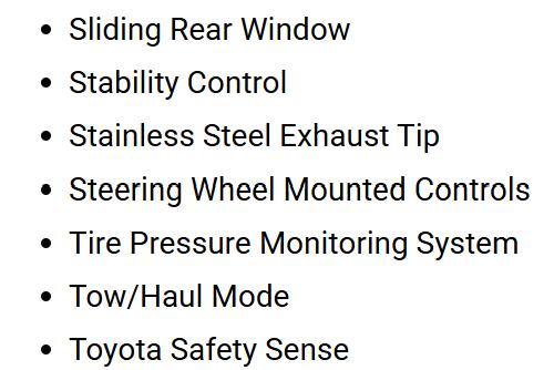 Toyota Tundra SR5 5.7L V8 Double Cab 2WD 2019