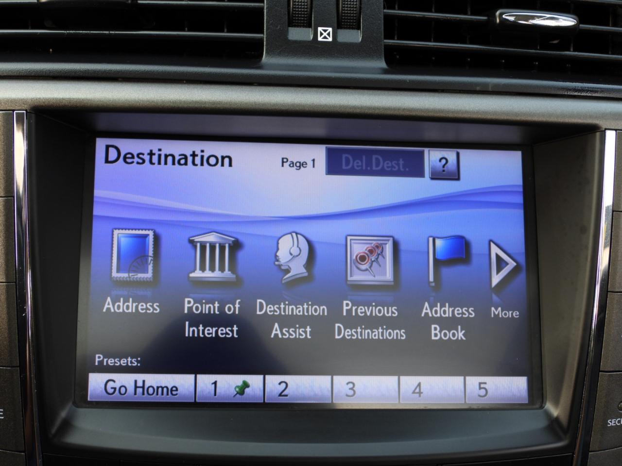Lexus IS 250 RWD 2011