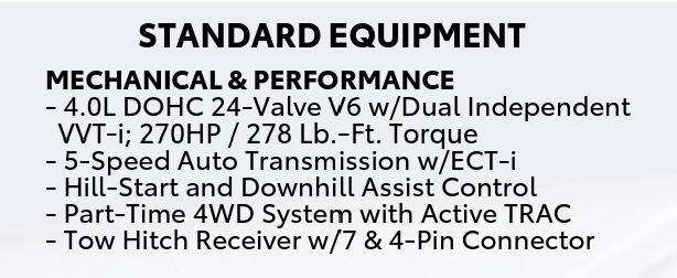 Toyota 4Runner SR5 4WD 2021