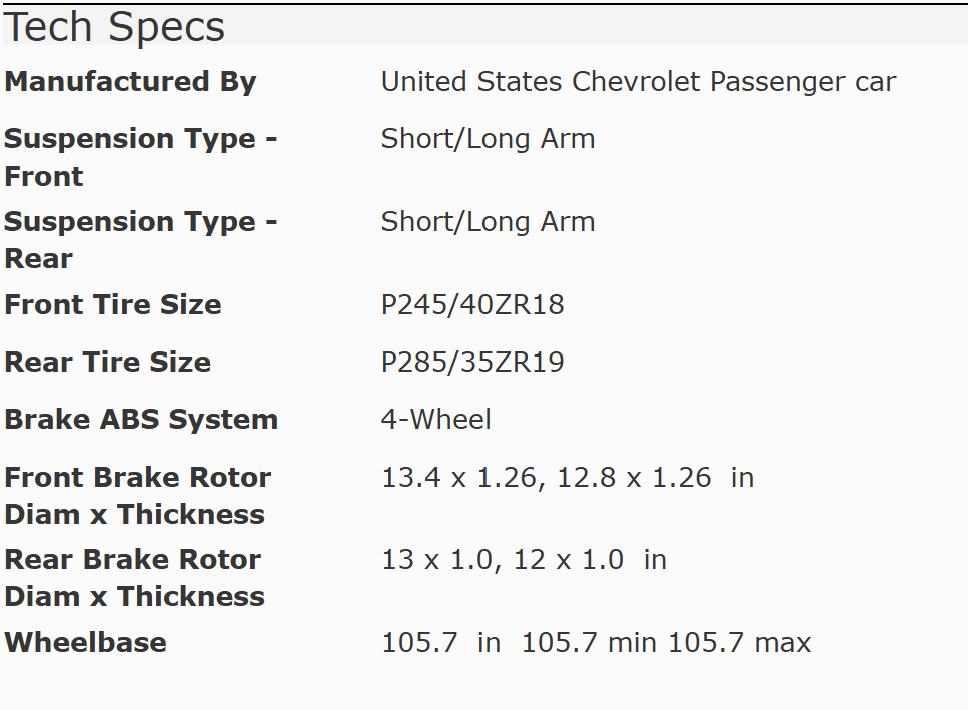 Chevrolet Corvette Convertible LT3 2009