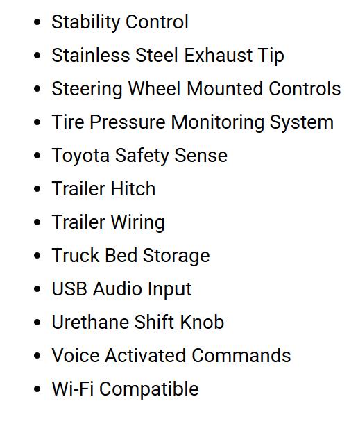 Toyota Tacoma SR5 Double Cab Long Bed V6 6AT 2WD 2022