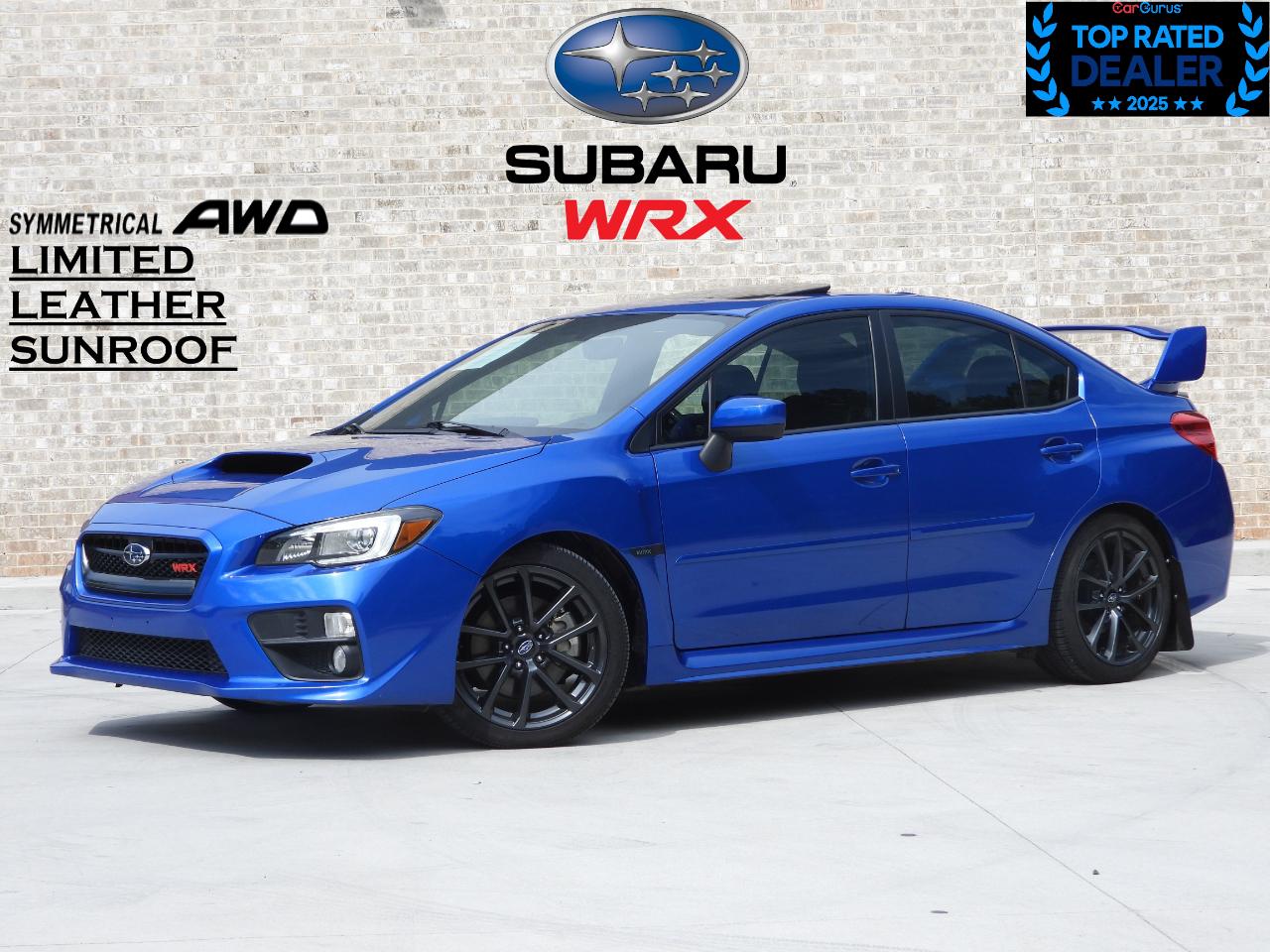 2017 Subaru WRX Limited 6M