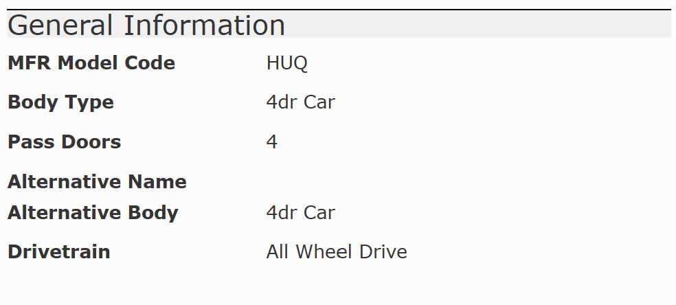 Subaru WRX Limited 6M 2017