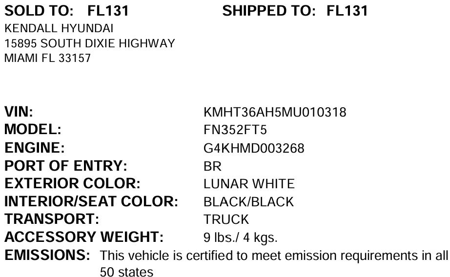 Hyundai Veloster N DCT 2021