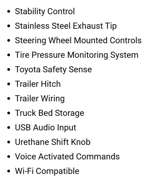 Toyota Tacoma SR5 Double Cab Long Bed V6 6AT 2WD 2022