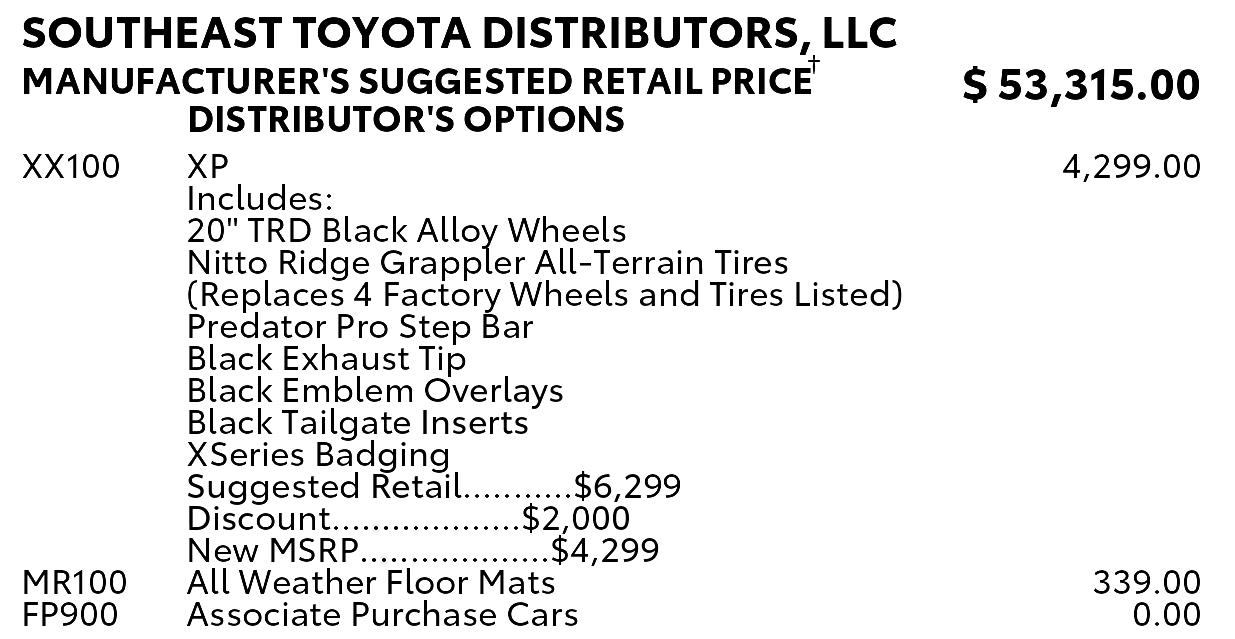 Toyota Tundra SR5 CrewMax 4WD 2023