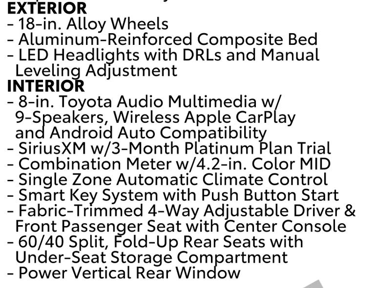 Toyota Tundra SR5 CrewMax 4WD 2024