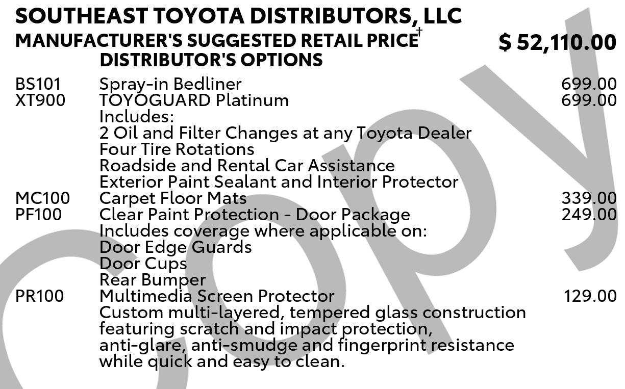 Toyota Tundra SR5 CrewMax 4WD 2024