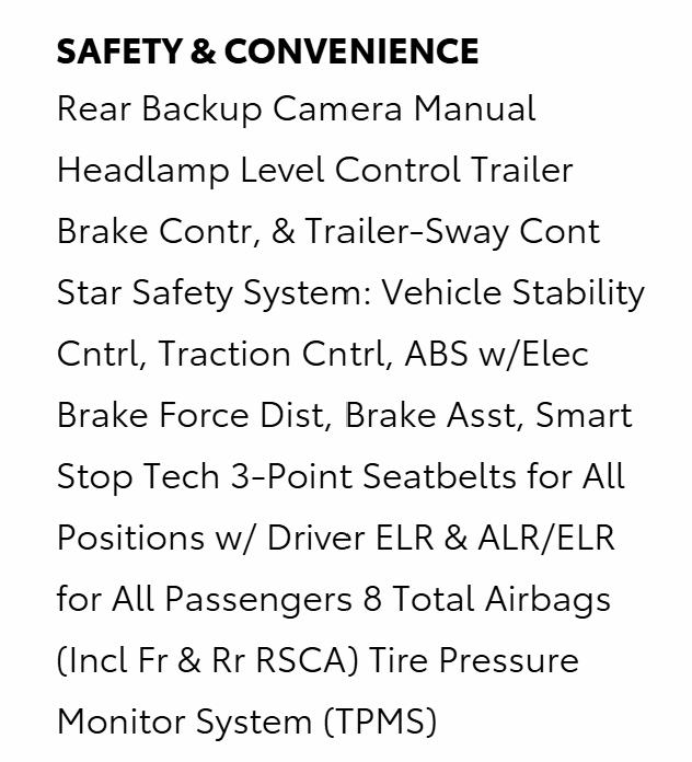 Toyota Tundra SR5 5.7L V8 FFV CrewMax 2WD 2016