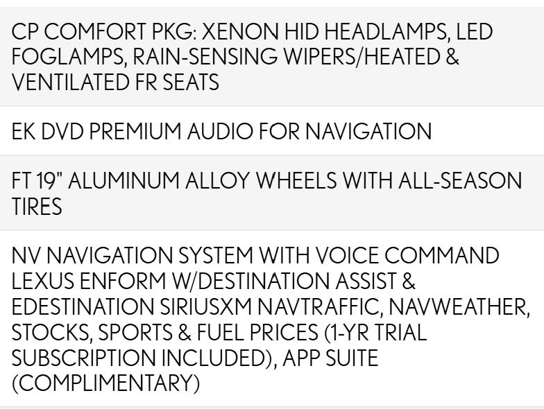 Lexus RX 350 FWD 2015
