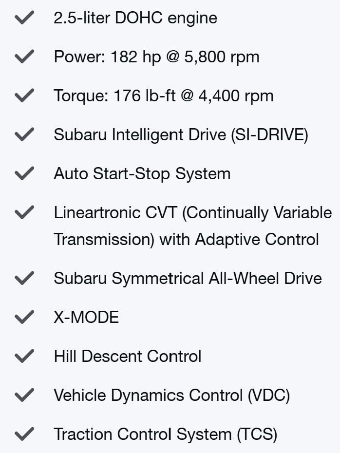 Subaru Forester Premium 2022