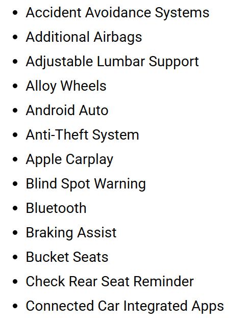 Kia Carnival LX Seat Package 2023