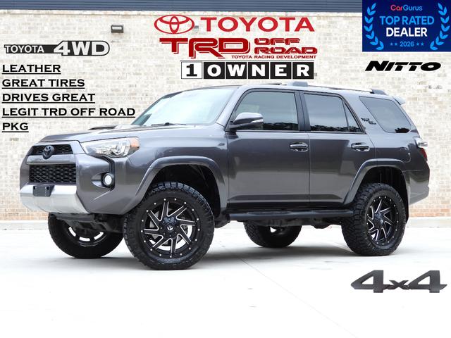 Gray 2018 Toyota 4Runner SUV / Crossover Four-Wheel Drive Automatic