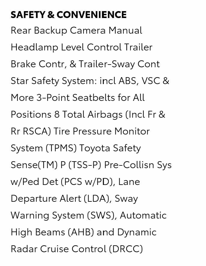 Toyota Tundra SR5 5.7L V8 CrewMax 2WD 2018