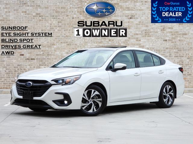 White 2024 Subaru Legacy Sedan All-Wheel Drive Automatic