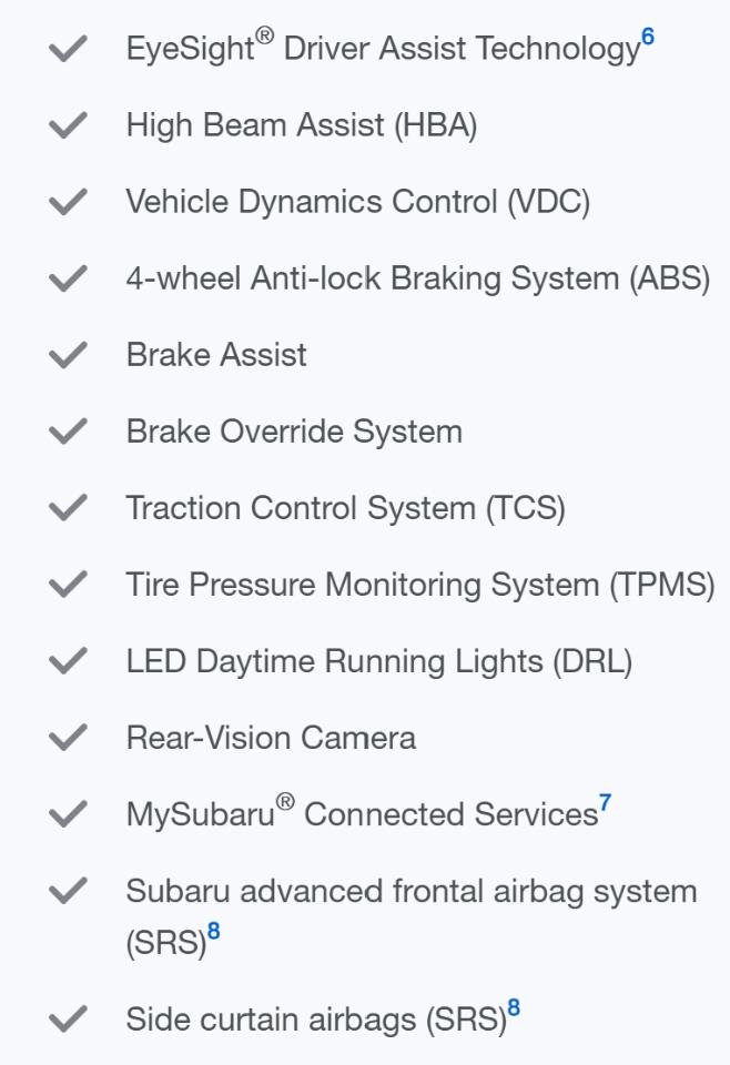 Subaru Legacy Premium AWD 2024