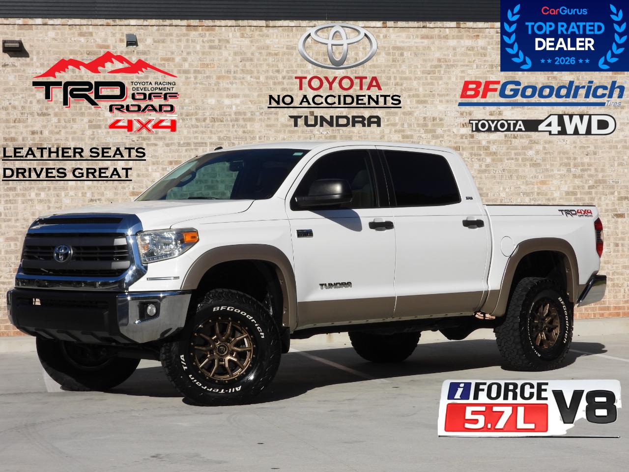 2014 Toyota Tundra SR5 5.7L V8 FFV CrewMax 4WD