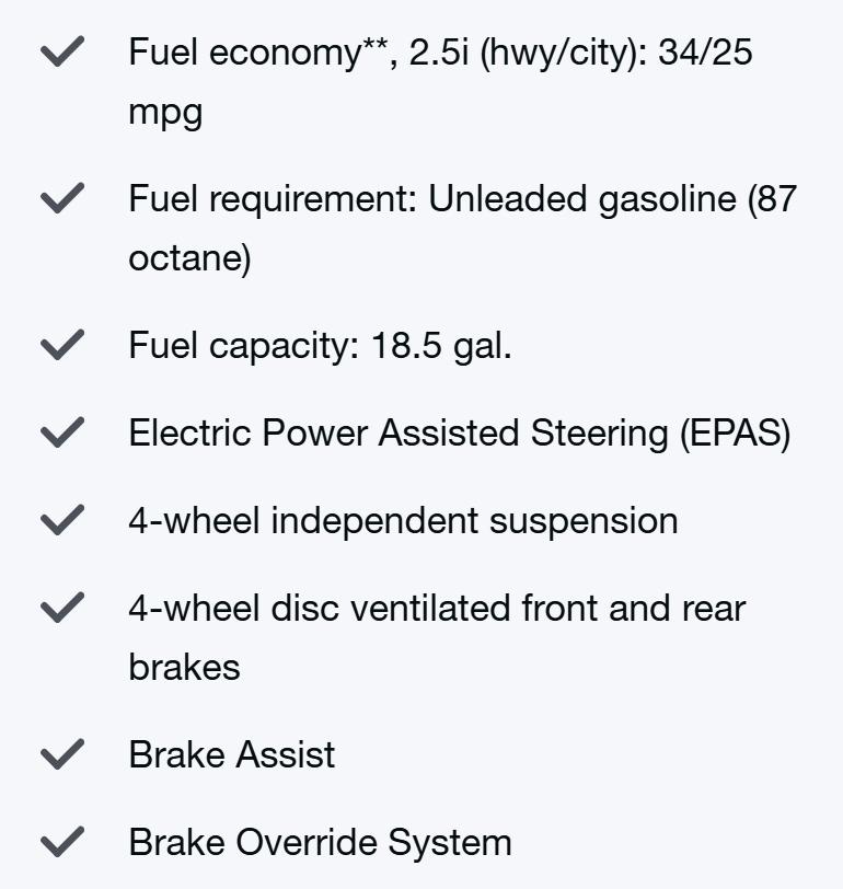 Subaru Legacy 2.5i Limited 2019