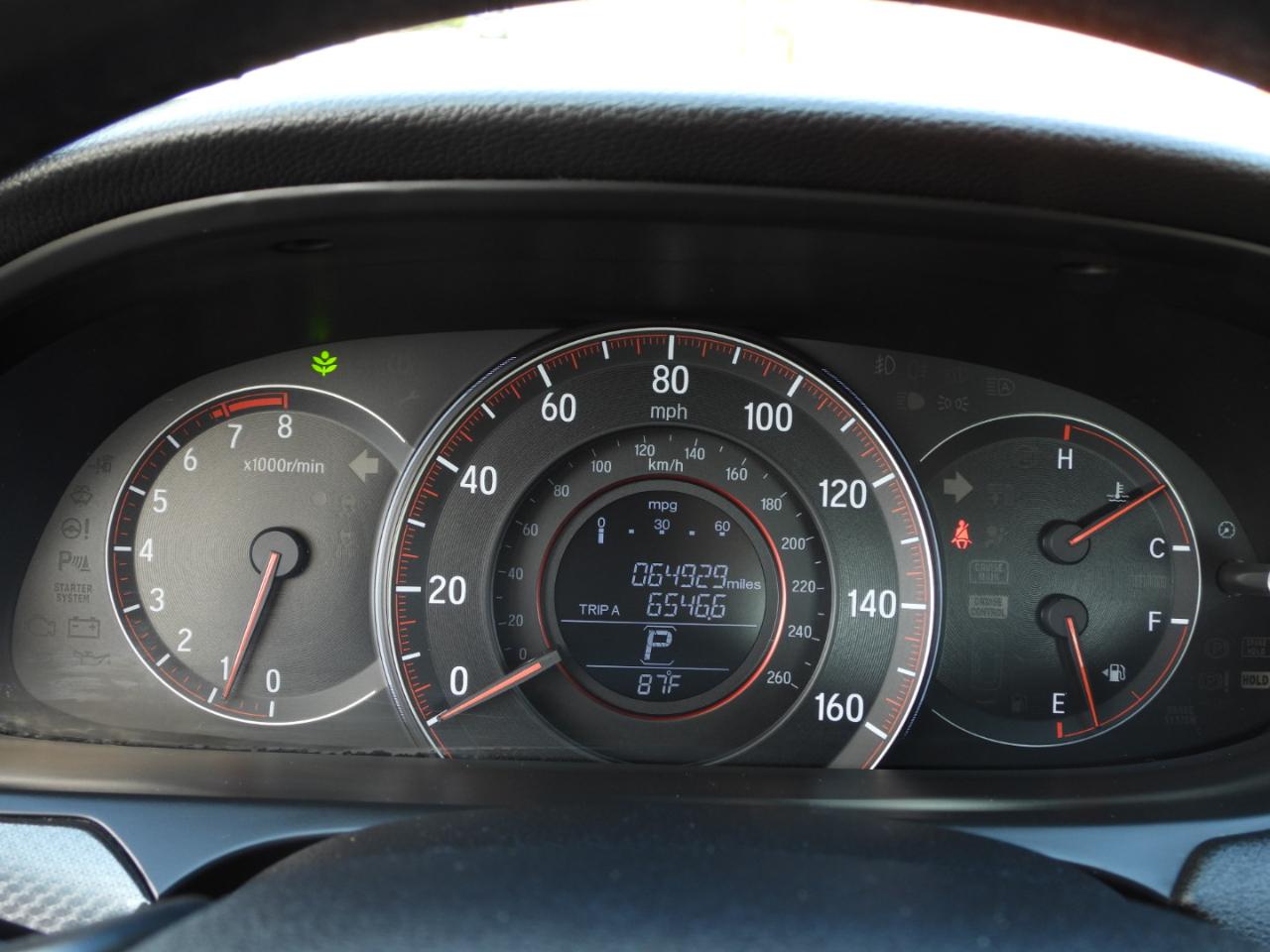 Honda Accord EX-L Coupe CVT 2016