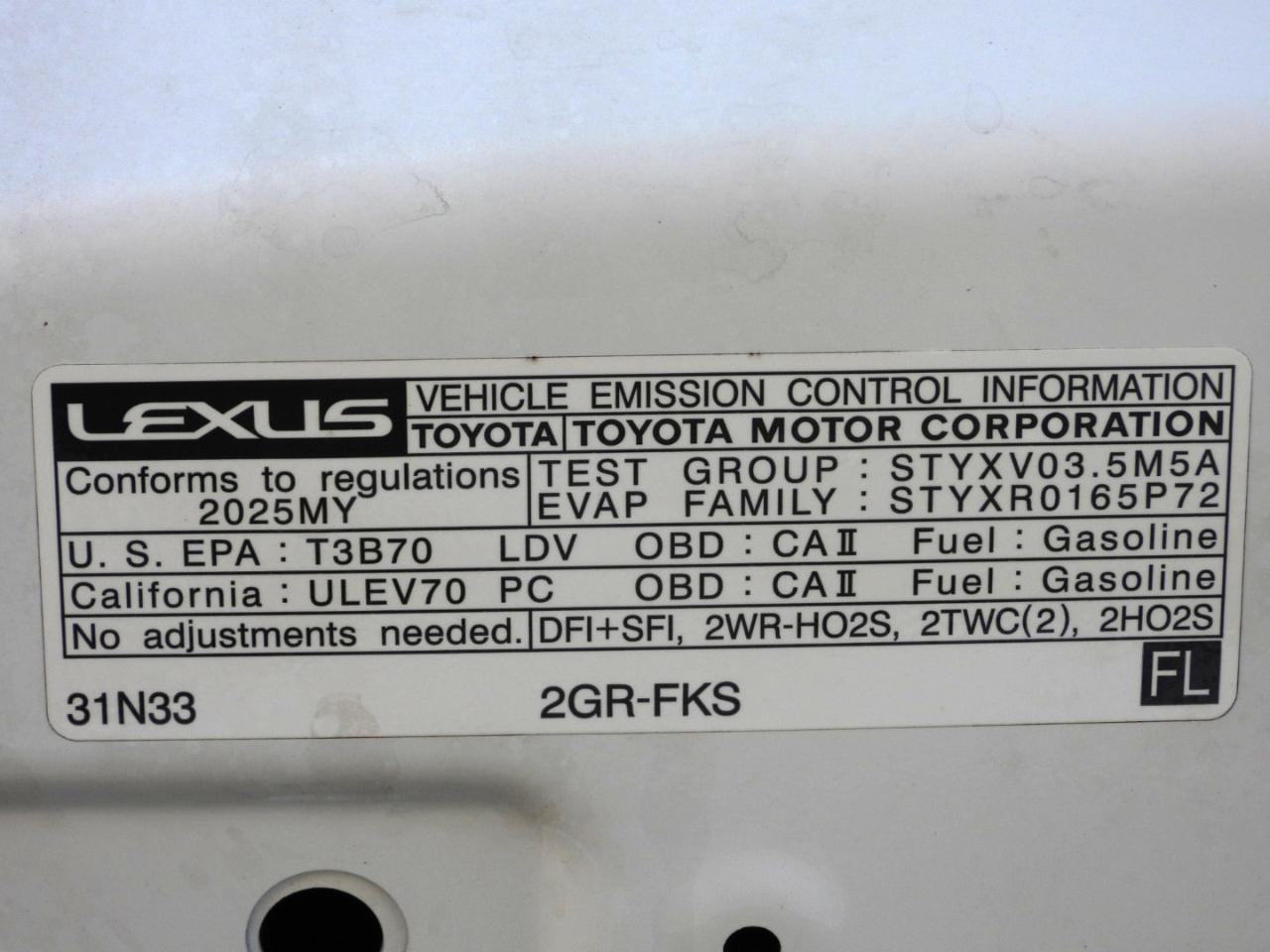 Lexus IS F SPORT 350 RWD 2025