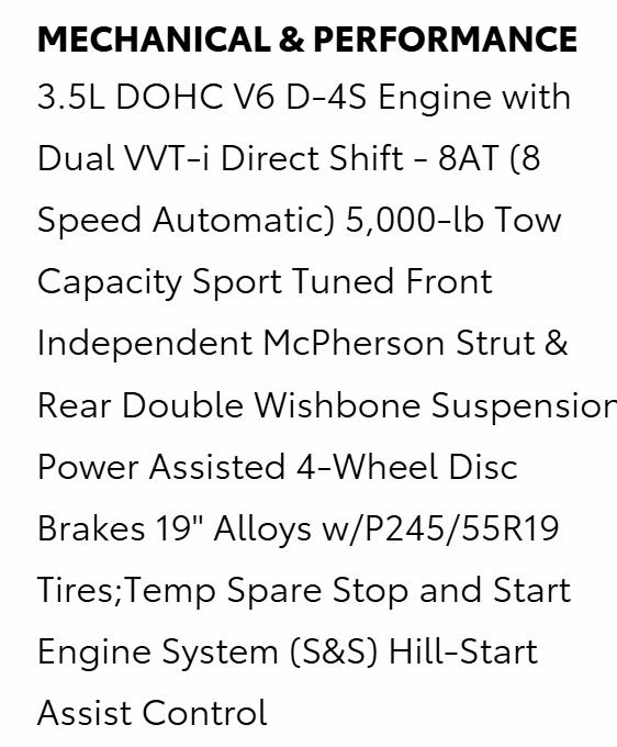Toyota Highlander SE FWD V6 2017